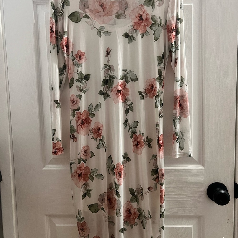 Floral Long Sleeve Dress
